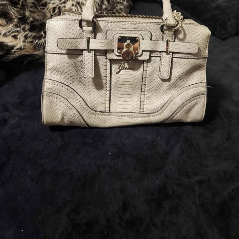 Guess Cream Handbag